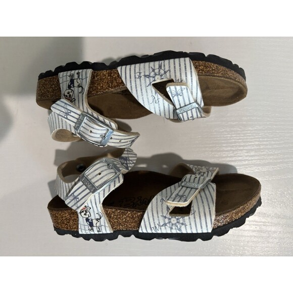 Birkis Tuvalu BF Adjustable Strap Buckle Kids Sandals Size EU26 US C8 - Picture 4 of 6